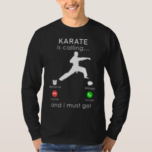 答え武術アーツコール：空手は呼び出している Tシャツ