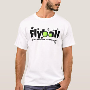 策略を遊ぶことはFlyballの20世紀なTシャツです Tシャツ