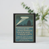 箇条書きの顔 ポストカード (スタンド正面)