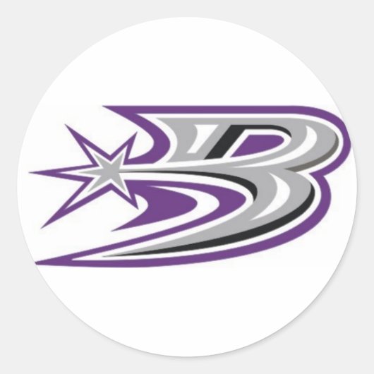 箇条書き小さいステッカー ラウンドシール (正面)