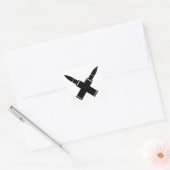 箇条書き穴 スクエアシール (封筒)