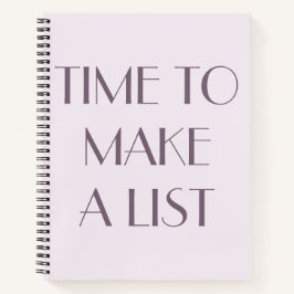 箇条書き行頭文字ノートブックを作成する時刻 ノートブック