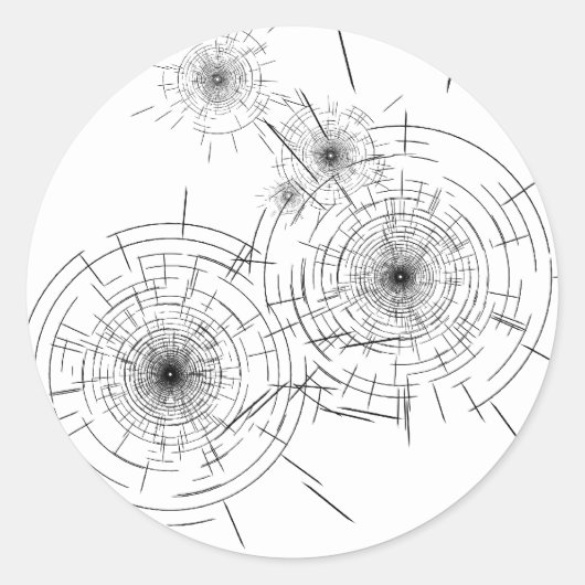 箇条書き ラウンドシール (正面)