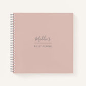 箇条書パーソナライズされたき履歴 |赤面 |点々のある | ノートブック (正面)