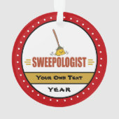 箒おもしろい掃き オーナメント (裏面)