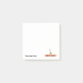 箒おもしろい掃き ポストイット (正面)