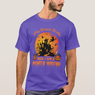 箒が壊れたので今はスポーツライターの家族です Tシャツ
