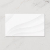 箒と掃除道具を持つメイド 名刺 (裏面)