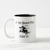 箒もしがマグカップに合う ツートーンマグカップ (左)