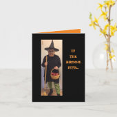 箒もしが当たる カード (黄色い花)