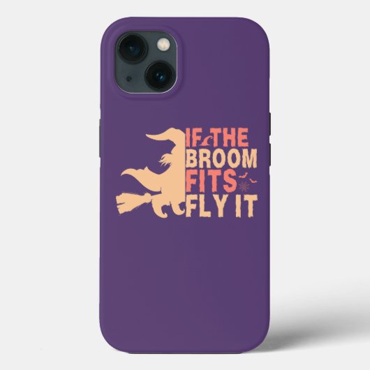 箒もしはハロウィンの間に合う Case-Mate iPhoneケース (裏面)