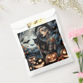 箒を持つ | 魔女をテーマにしたハローウィンパーティ フェイバーバッグ (封をした状態)