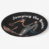 箒を跳ね上げる ペーパープレート (アングル)