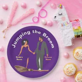 箒を跳ね上げる ペーパープレート