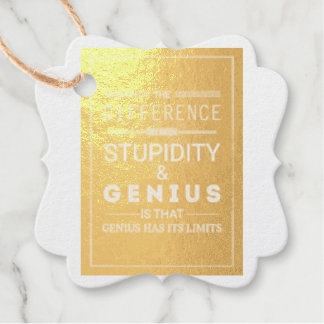 箔ラベル フェイバータグ