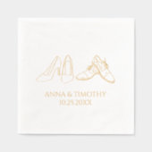 箔押しナプキン 箔ナプキン (正面)