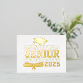 箔押し招待状のポストカード 箔招待状ポストカード (立ち正面)