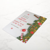 箔押し招待状 箔招待状 (回転した状態)