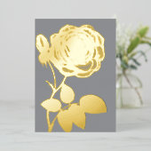 箔押し招待状 箔招待状 (立ち正面)