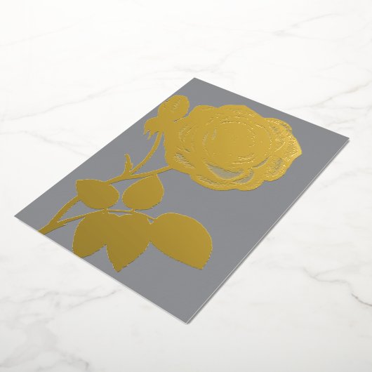 箔押し招待状 箔招待状 (回転した状態)