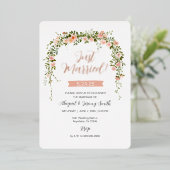 箔押し招待状 箔招待状 (立ち正面)