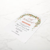 箔押し招待状 箔招待状 (回転した状態)