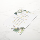 箔押し招待状 箔招待状 (回転した状態)