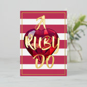 箔押し招待状 箔招待状 (立ち正面)