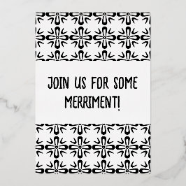 箔押し招待状 箔招待状