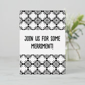 箔押し招待状 箔招待状 (立ち正面)