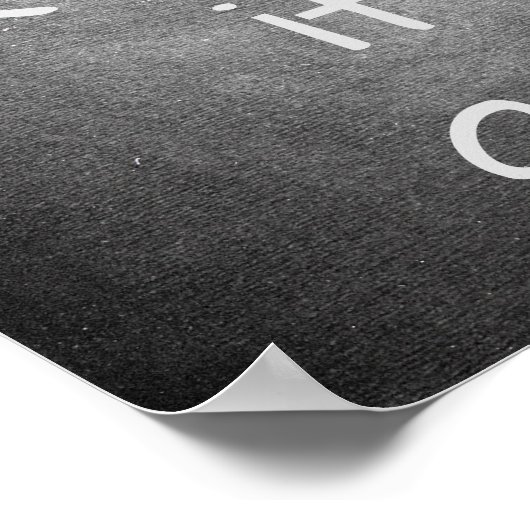 算数おもしろいピタゴラスの定理ジオメトリ ポスター (角)