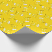 算数おもしろいユーモアLemon Pi記号 ラッピングペーパー (角)