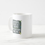 算数おもしろい先生 – 算数親愛があなたのプロを解決できない コーヒーマグカップ (正面左)