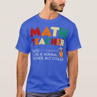 算数おもしろい先生 Tシャツ