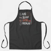 算数すごい先生救ザ・ワールド。お礼のプレゼント エプロン (正面)