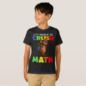 算数のナース新学期を潰す Tシャツ (正面フル)