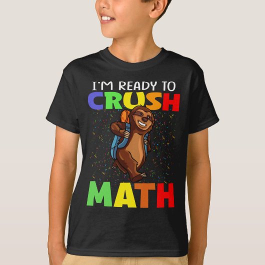 算数のナース新学期を潰す Tシャツ (正面)