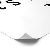 算数の時間に電話をかける ポスター (角)