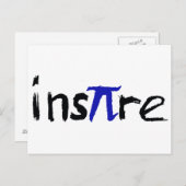 算数インスパイアはがき ポストカード (正面/裏面)