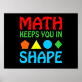 算数イン保宇宙算数先生 ポスター (正面)