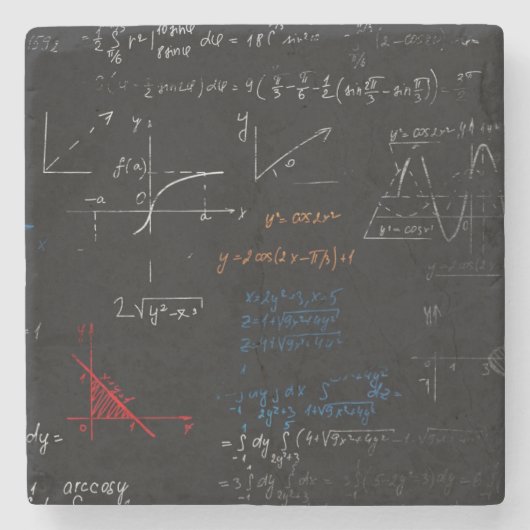 算数コースター ストーンコースター (正面)