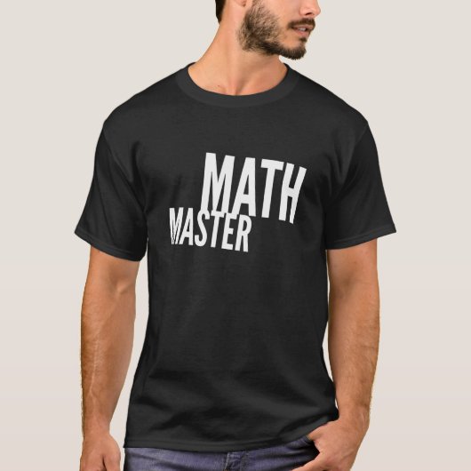 算数マスター Tシャツ (正面)