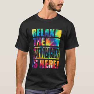 算数リラックス先生はこちら Tシャツ