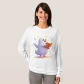 算数不気味先生 Tシャツ (正面フル)