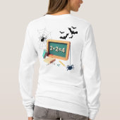 算数不気味先生 Tシャツ (裏面)