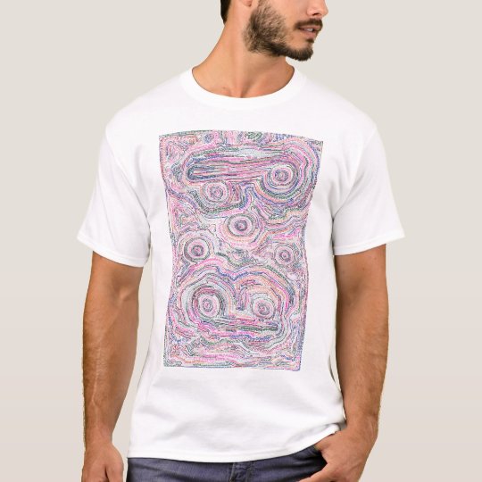 算数曼荼羅(Math Mandala)両面 Tシャツ