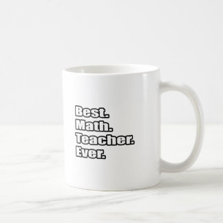 算数最高の先生なし コーヒーマグカップ