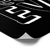 算数最高の先生エバー先生のデイギフト ポスター (角)