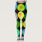 算数熱狂するのファンキーレギンス レギンス (正面)