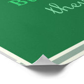 算術ユーモア引用文平行線 ポスター (角)